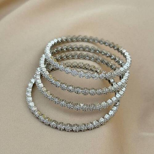 Sparkling Silver Jewelry Combo