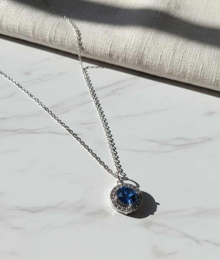 Blue Stardust Necklace