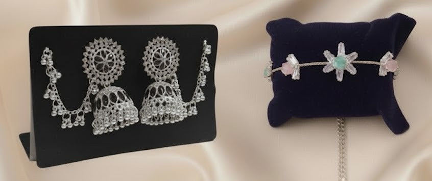 Glam Combo – Bracelet, Earrings & Ring
