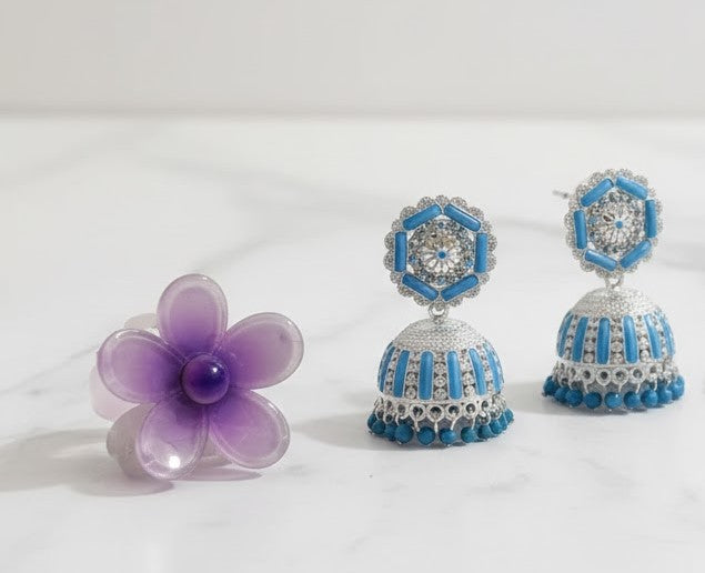 Lovely  Combo-Clutcher, Bracelet & Earrings