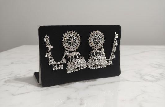 Midnight Spark Black Elegance Earrings