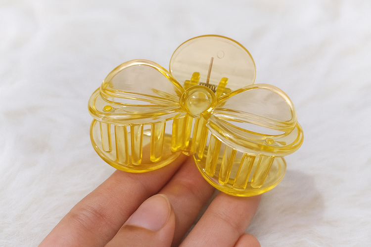 Transparent   Hair Clutcher – Stylish & Durable