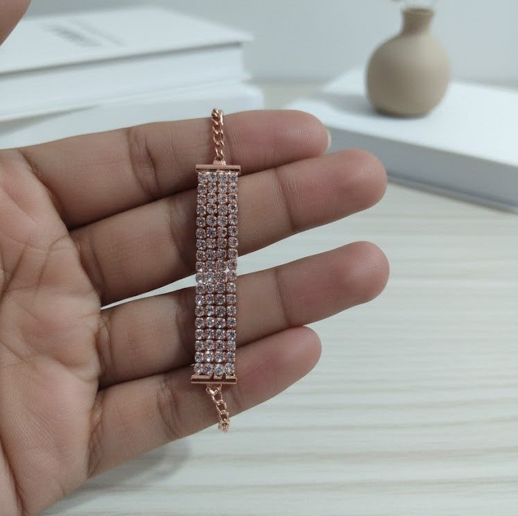The Crystal Layer Stone Bracelet