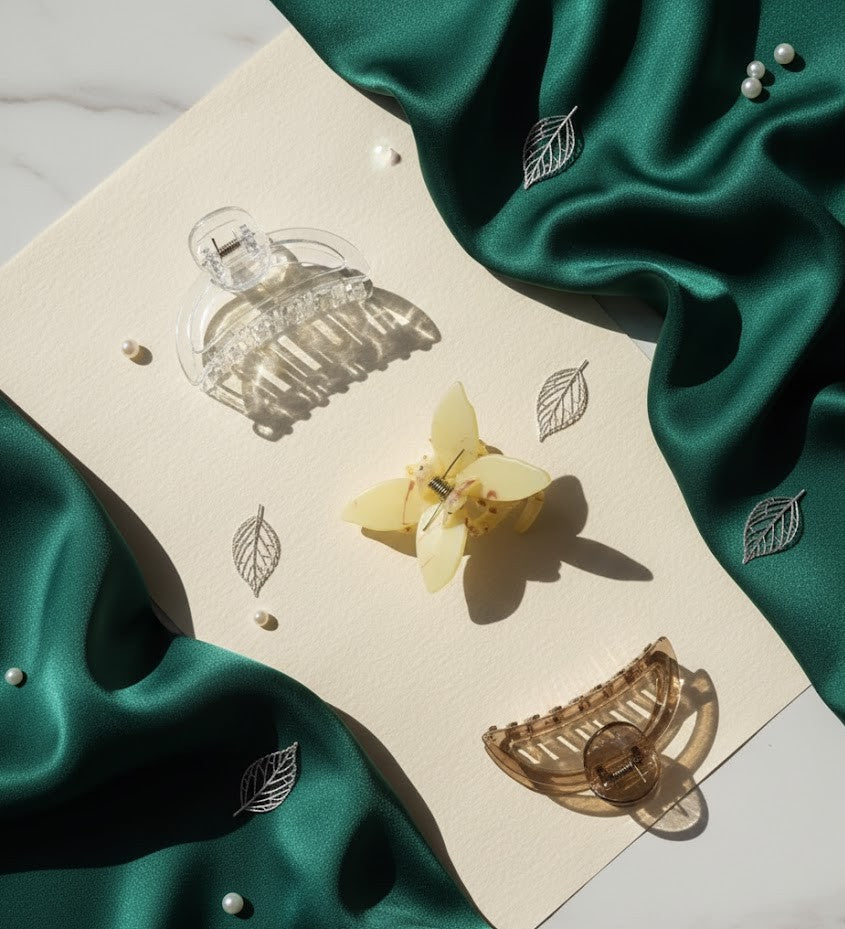 Trendy Clutcher Combo – Aesthetic, Korean & Butterfly
