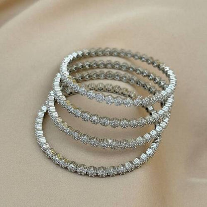Sparkling Silver Jewelry Combo