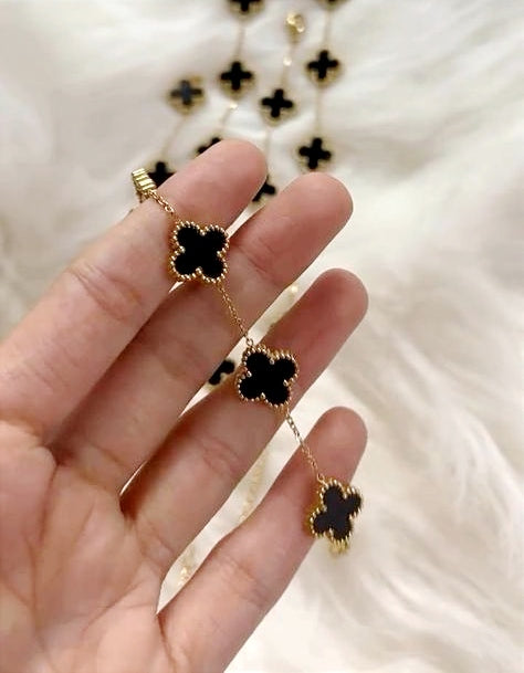 Black Clover Charm Bracelet