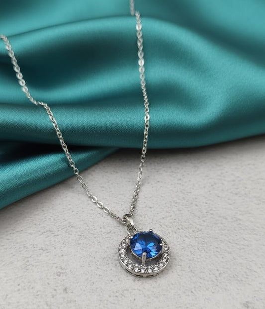 Blue Stardust Necklace