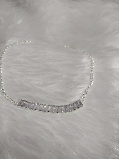 ✨ Elegant Crystal Bar Bracelet