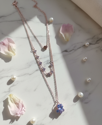 Layered Rose-Gold Necklace