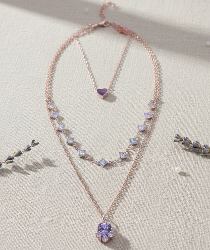 Layered Rose-Gold Necklace
