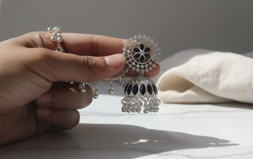 Glam Combo – Bracelet, Earrings & Ring