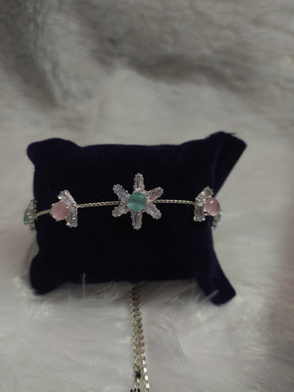 💫 Sparkling Starburst Adjustable Bracelet